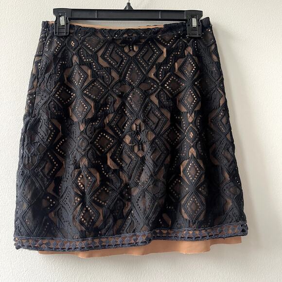 For Love And Lemons x Raye Black Lace Mini Skirt - Small - Picture 2 of 10